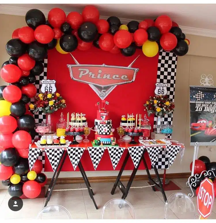 ballons birthday theme care