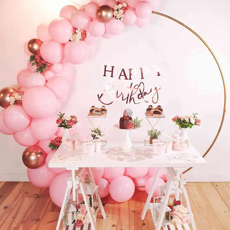 decoration balons fille