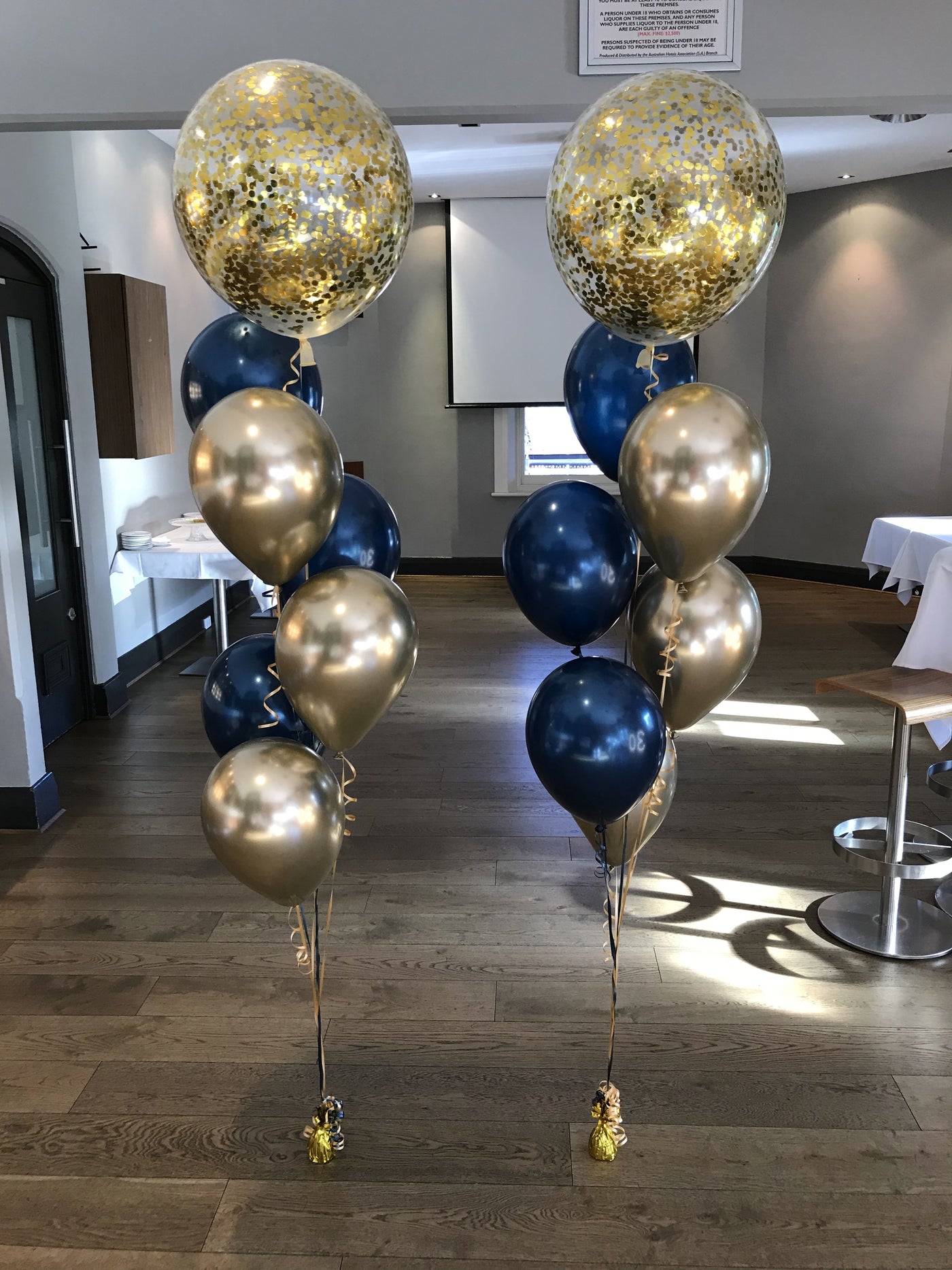 Ballons à fleurs avec lumière LED